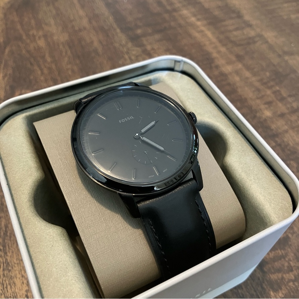 Fossil minimalist watch